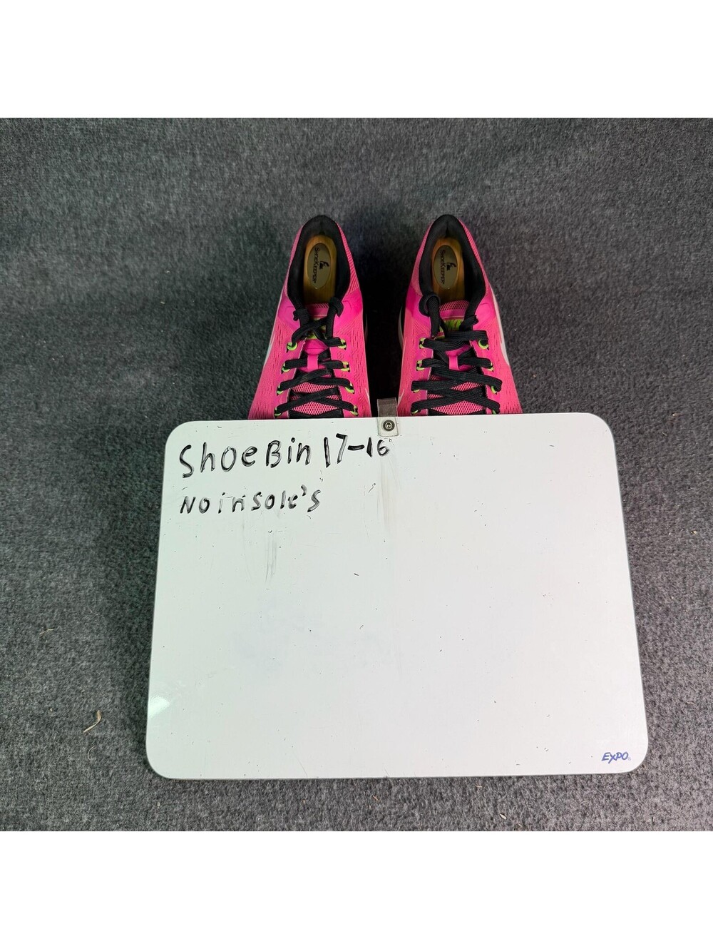 Nike Flex 2015 RN Hyper Pink White Volt Womens Size 9 Running Shoes 807751-600 - Picture 9 of 9